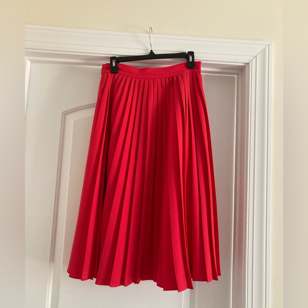 Kate Spade Vibrant Pink Midi Skirt - Picture 3 of 6